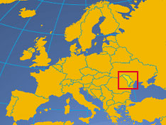 Map showing modern Moldova